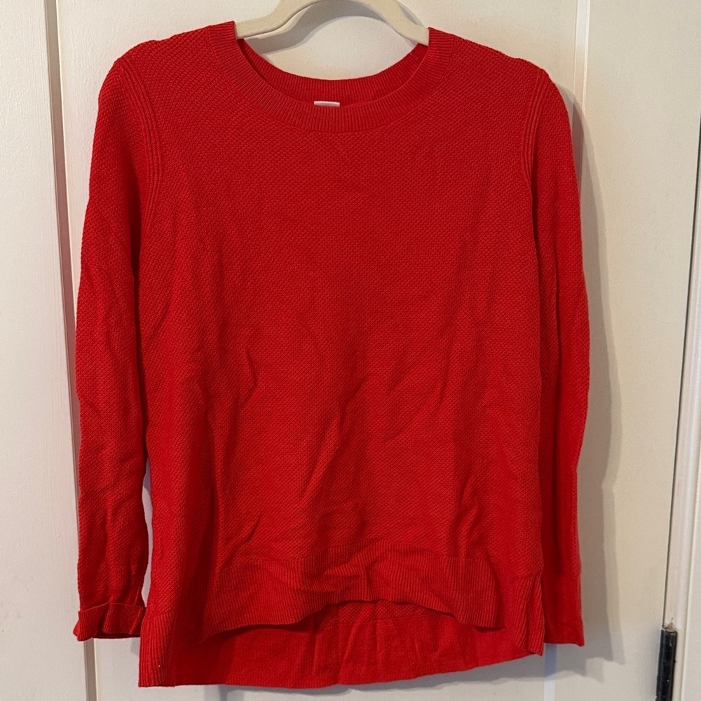 GAP Orange Crew Neck Sweater